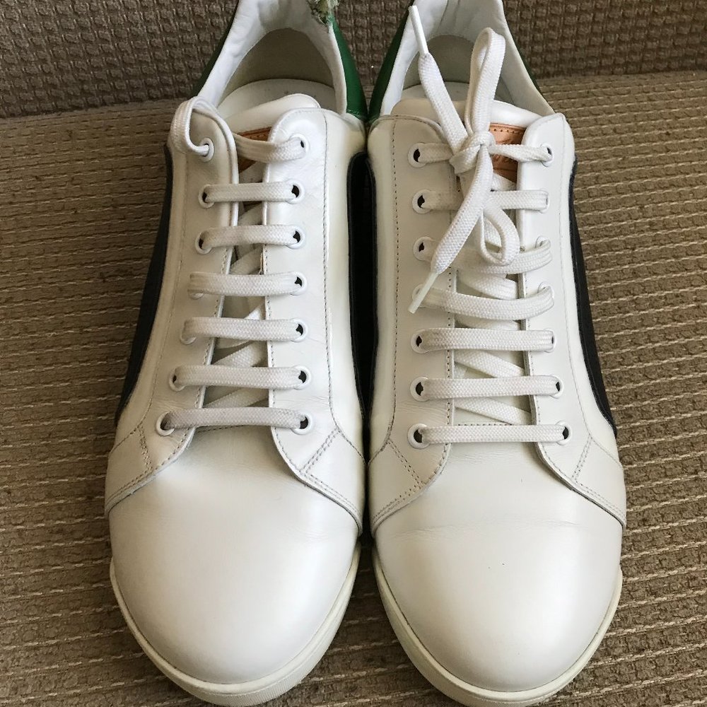 Louis Vuitton Men's 3-Tone Leather Sneakers - Picture 2 of 16